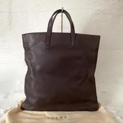 【難あり】ロエベナッパレザーバッグ LOEWE ロエベ ナッパレザー バイカラーハンドバッグ