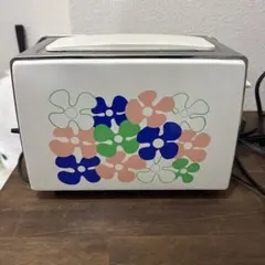 HITACHI トースター TA-648 昭和レトロ 花柄 - メルカリ