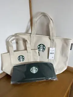 スターバックス トートバッグセット 大小