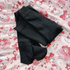 中古裏地起毛タイツストッキング黒　掃除用