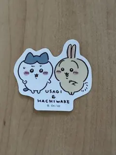 ちいかわ ダイカットステッカー4 ハチワレ.うさぎ