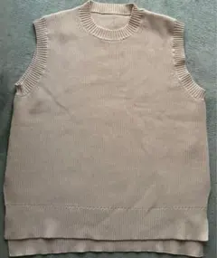 ク*ー様 無印良品　型崩れしにくいニットベスト