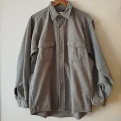 新品タグ付 PEACOATS シャモアクロスシャツ Mサイズ アメリカ製