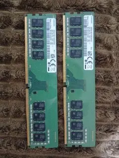 Samsung DDR4 16GB (8GB×2枚) メモリー 2400MHz - メルカリ