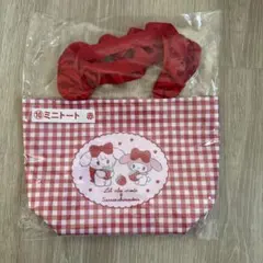 《新品》mikkoとサンリオコラボ一番くじ⑩ミニトート　赤　新品未開封
