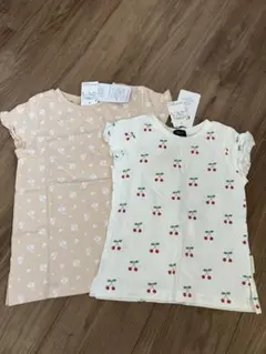 petit main 半袖Tシャツ 2枚セット 100cm 120cmのサムネイル