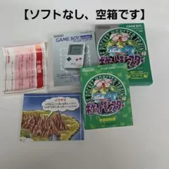 【空箱】ポケットモンスター　緑　銀 ポケモンキッズ 空箱 緑バージョン - メルカリ