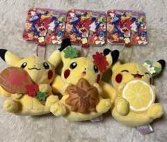 ポケモンセンター ヒロシマ 広島 限定 ピカチュウ マスコット 3個