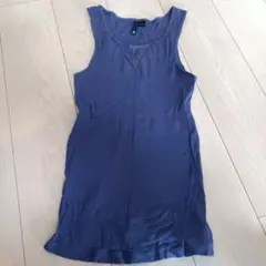 H&M タンクトップ ブルー Sサイズのサムネイル