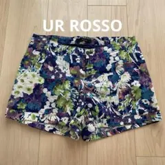 美品‼︎ UR ROSSO花柄 ショートパンツ　日本製のサムネイル