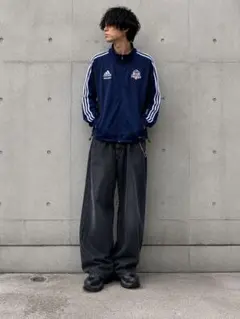 adidas NY Giants トラックジャケット ネイビー M