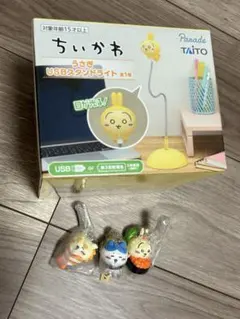 まとめ売り うさぎ USBスタンドライト　ちいかわ寿司フィギュアキーホルダー