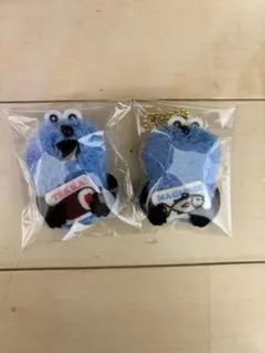 スンスン　スシローコラボ　指人形　マスコットボールチェーン