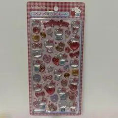 【正規品】ボンボンドロップシール サンリオ 第二弾 ハローキティ 赤