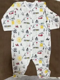 新品★プチバトー　足つきロンパース　6month 67cm用