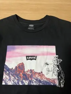Levi's ブラック Tシャツ Mサイズ