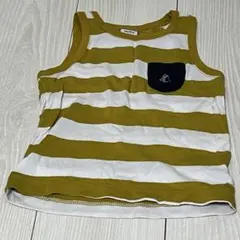 PETIT BATEAU プチバトー ボーダー タンクトップ 3ans/95cm