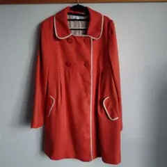 【3連休限定お値下】KLEIN PLUS オレンジ ダブルブレストジャケット40