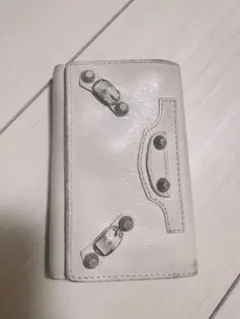 Balenciaga ホワイトレザー キーケースのサムネイル