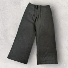 【ZARA】ザラ パンツ ウエストゴム 紐 スラックス 大きめ グレー