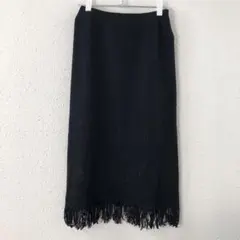 フリンジ付きレーススカート