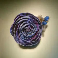 つまみ細工のコサージュ　牡丹