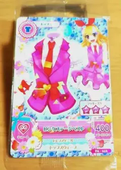 貴重未開封！アイカツアパレル付属　ピンクステージベスト星宮いちごPA-016