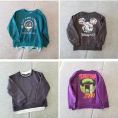 男の子・120サイズ トレーナー 4点