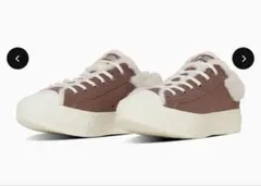 新品 未開封 厚底 軽量 ボア付き コンバース スニーカー 23.5