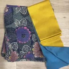 花柄浴衣・帯セット