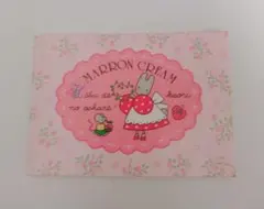 サンリオ　マロンクリーム　メモ帳