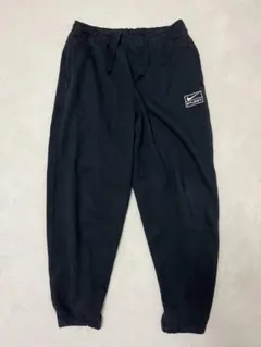 p*】様 Nike Stussy コラボ スウェットパンツ ブラック L ワイド