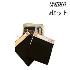 UNIQLO HEATTECH UネックTシャツ 120サイズ 3セット