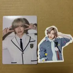 なにわ男子　HARD WORK ファミクラストア盤　トレカ　シール　道枝駿佑