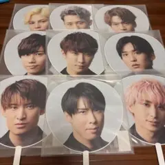 SnowMan Mania ジャンボうちわ　全員集合