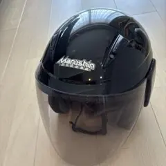 Marushin ジェットヘルメット ブラックのサムネイル