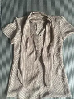 ボッシュ☆ストール付シースルーブラウス