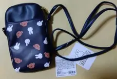 新品　未使用　ミッフィー　PU　ショルダーバッグ ネイビー