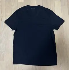 PRADA Tシャツ 黒 プラダ SJN251 / 異素材 切替 ロゴ ポケット - メルカリ