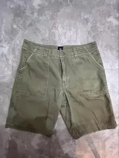 old Gap オリーブ色 ショートパンツ ミリタリー
