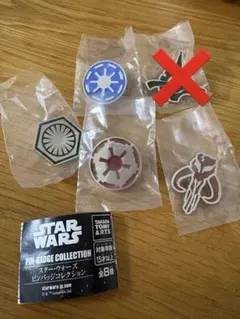 Mars様 STAR WARS ピンバッジコレクション 4個セット ガチャ