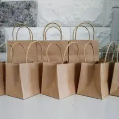 ミニ紙袋※クラフト【ビック】