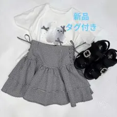 evelyn ギンガムチェック ミニスカートのサムネイル