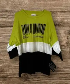 shareef バーコードTシャツ Mサイズ大幅値下げ★