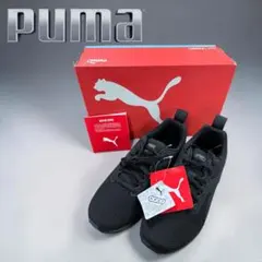 新品⭐︎プーマ PUMA SOFTFOAM スニーカー 23cm 黒メッシュのサムネイル