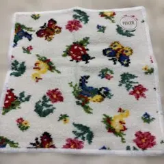 新品未使用 FEILER フェイラー ハンカチ ハイジ ホワイト