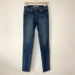 ユニクロ レディース デニム ジーンズ スキニーデニムデニム ブルー 無地