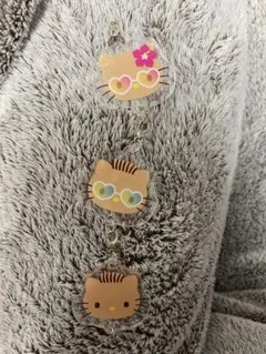 ハローキティ アクリルキーホルダー 3個セット