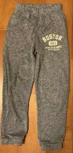 キッズ　裏起毛パンツ　150 グレー