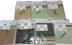 フェリシモ　やさしい気持ちを広げるフレンドシップキルト〈グリーン〉の会７点